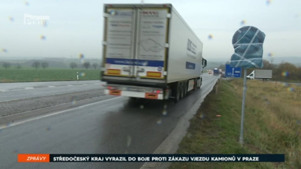 10. 2. 2018 ZPRÁVY: STŘEDOČESKÝ KRAJ VYRAZIL DO BOJE PROTI ZÁKAZU VJEZDU KAMIONŮ V PRAZE